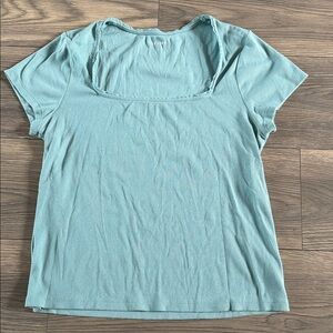 Old Navy Women's Teal Short Sleeve Tee